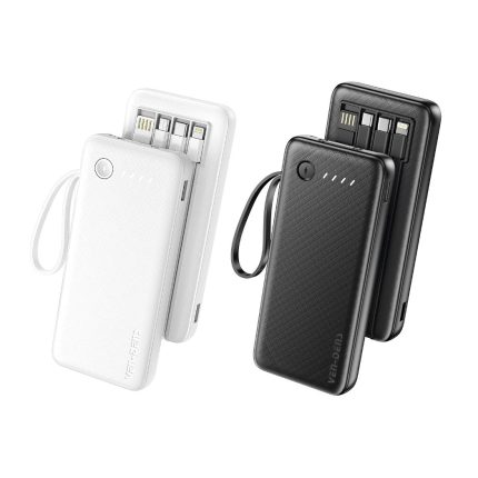 VEN-DENS VD-PB058 10000mAh High-Quality Power Bank with Built-in Charging Cable